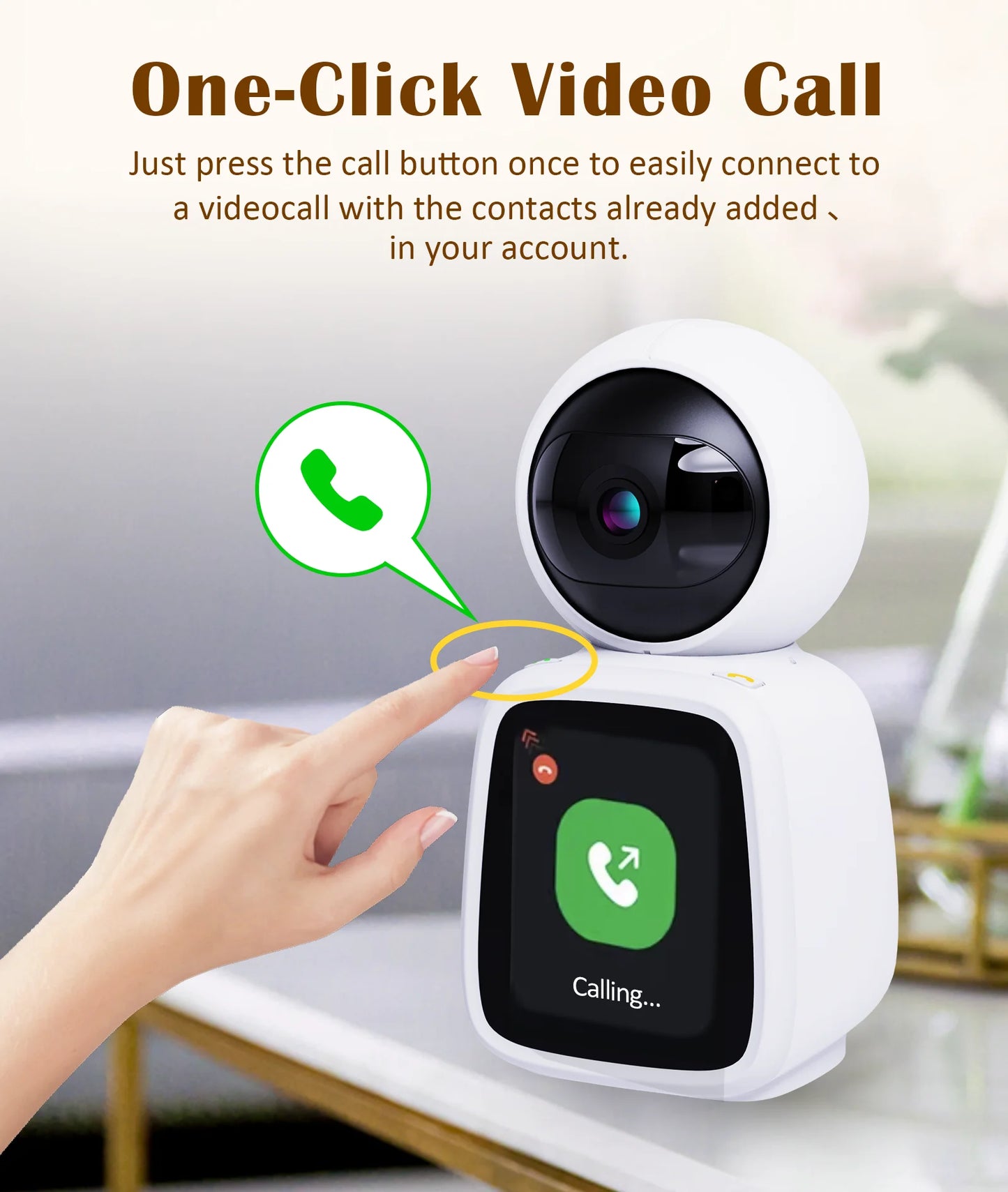 4MP WIFI Camera PTZ Indoor TUYA Two-way Voice and Video Call with Screen 2MP Mobile Detection Security Surveillance Camera TUYA