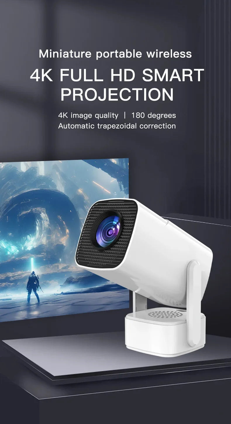 P30 PRO  Smart Mini Projector Android 11 WiFi6 Support 4K 1080P BT5.0 Projector 1280*720P Home Cinema Portable Projector