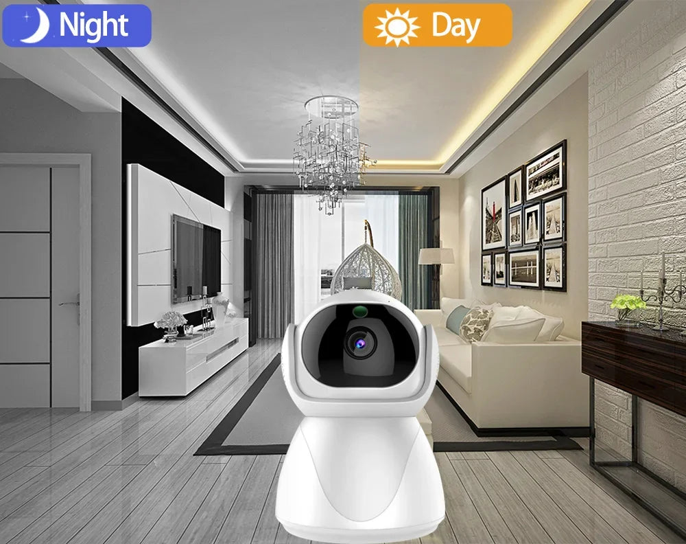 YI IoT 5MP 5Ghz Dual Frequency WiFi PTZ Camera IR Night Vision Security Camera Two Way Audio Auto Tracking Smart Home Security