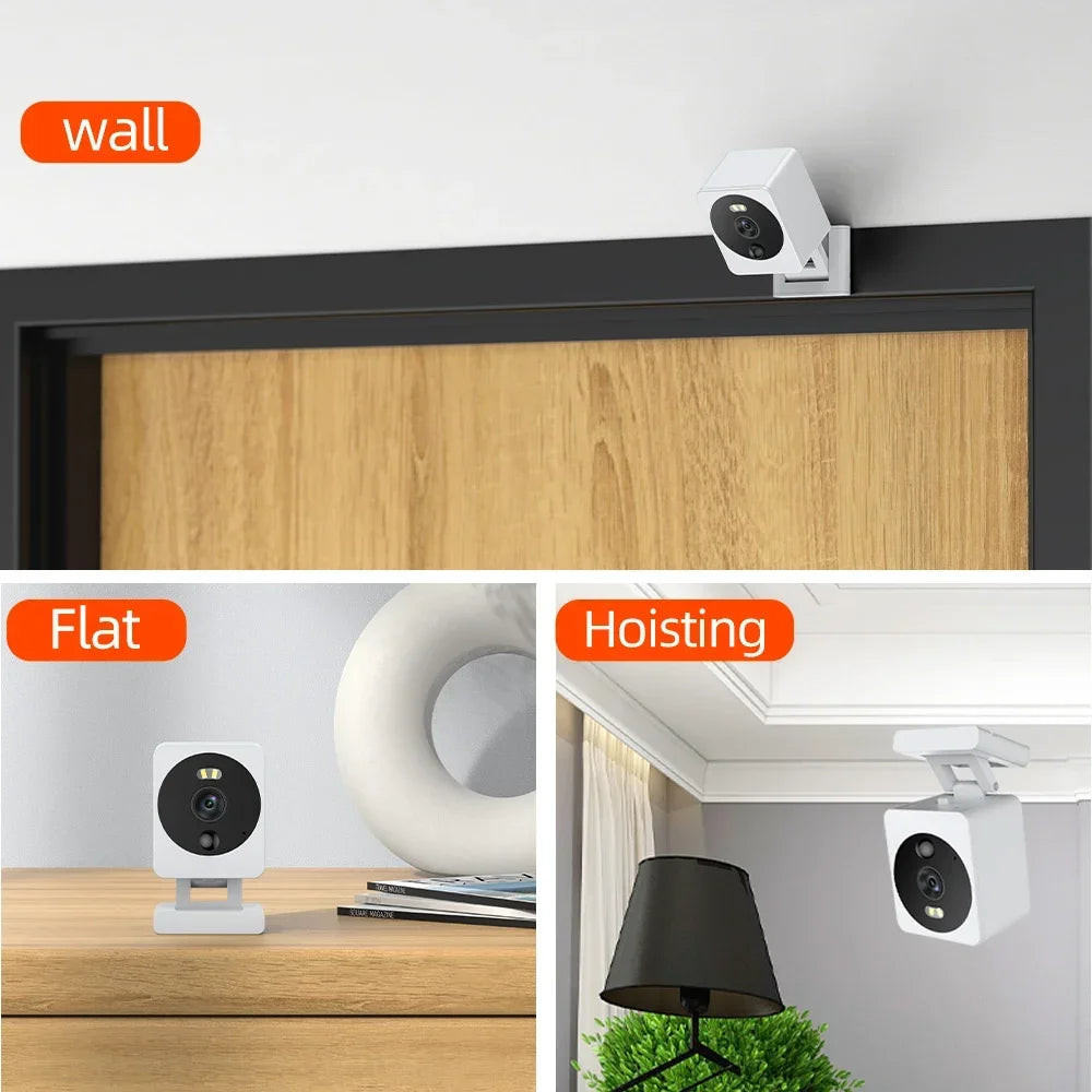 5MP Wifi Smart Home Baby Monitor Two Way Audio Mini Indoor Security IP Camera Waterproof CCTV Surveillance Block Camera Tuya APP