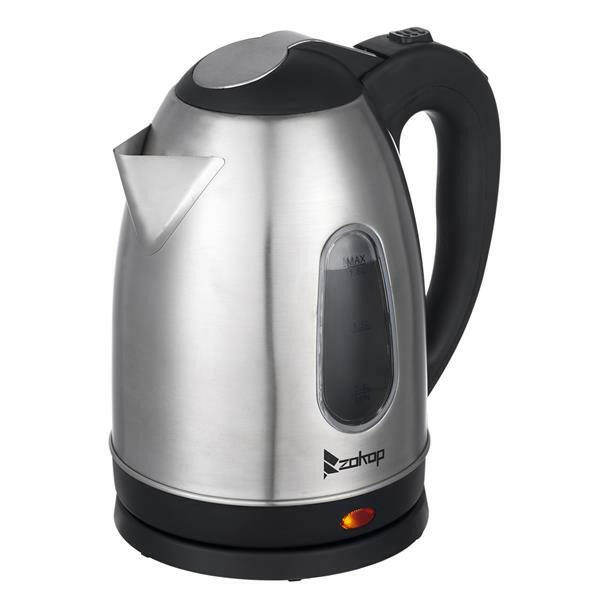 HD-1802S 220V 2000W 1.8L Stainless Steel Electric Kettle with Water Window